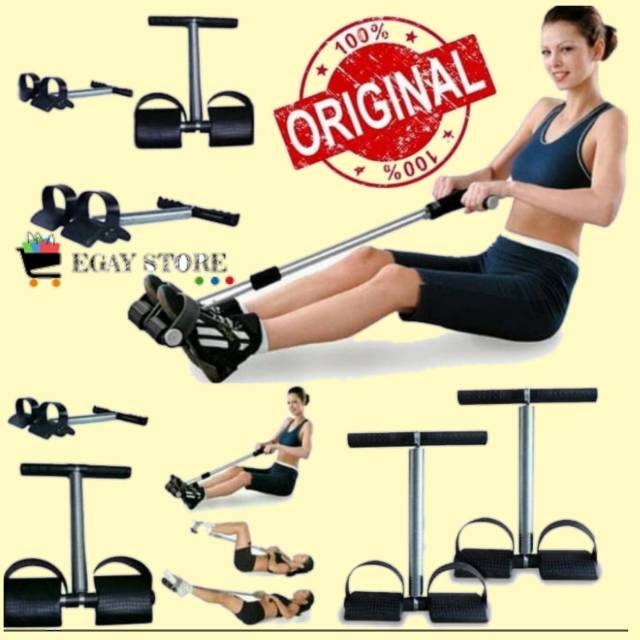 Tummy Trimmer Original Pembakar Lemak Perut Alat Fitness Pelangsing Tubuh Perlengkapan Gym Terlaris