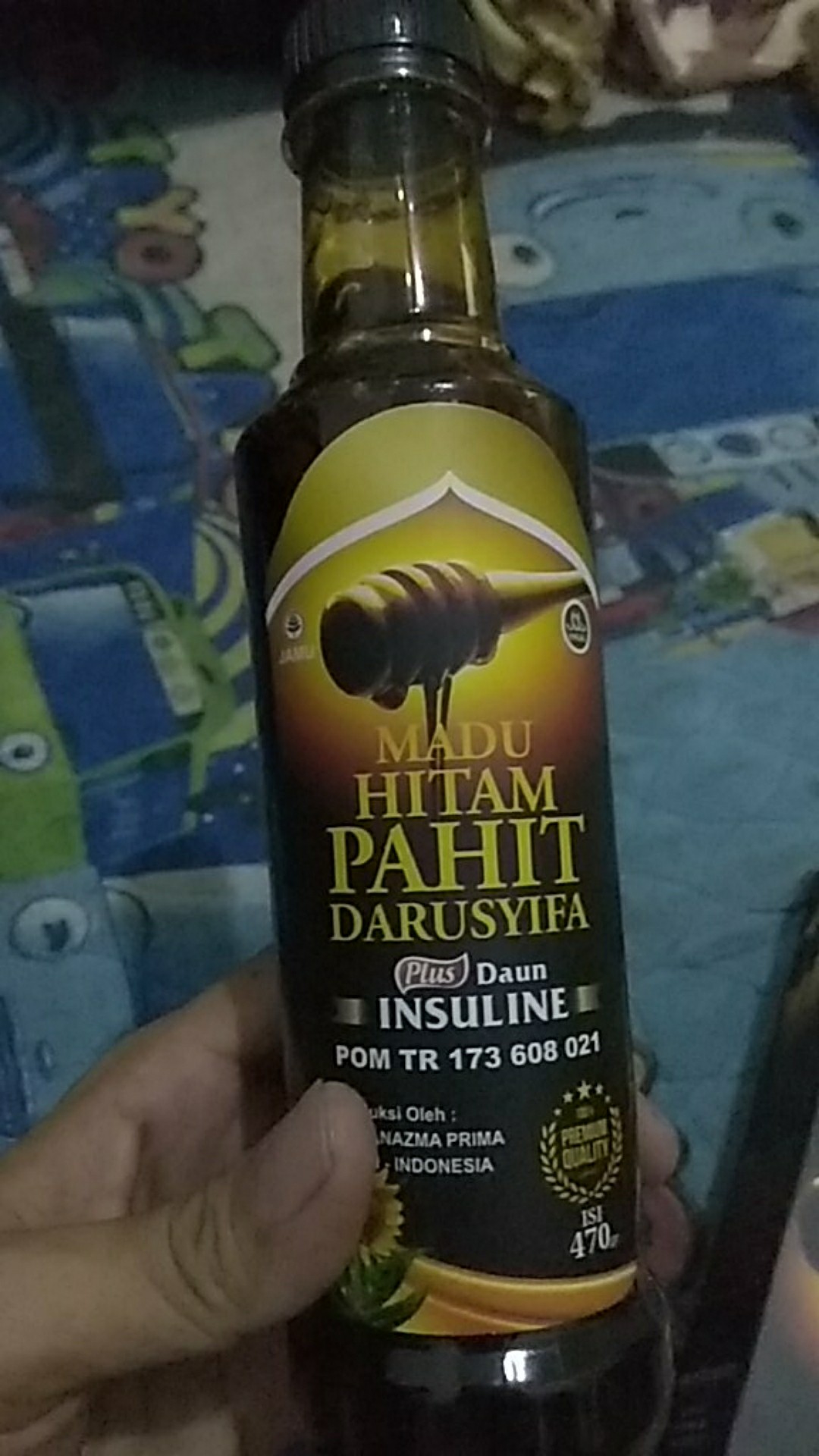 Madu Hitam Pahit Insulin plus Propolis | Madu Pahit Diabet Darusyifa