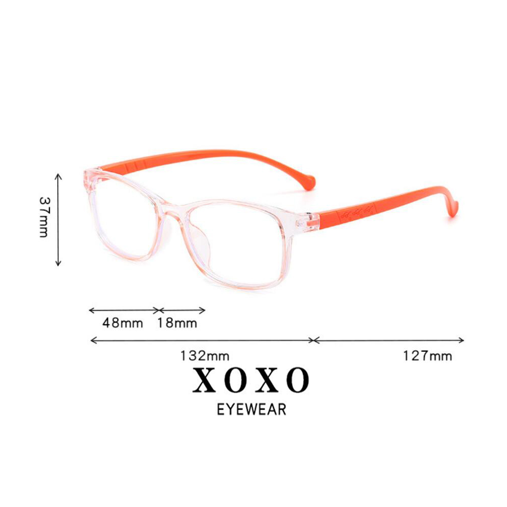 Fashionable eyeglass PC glasses kids Boys girl blue-anti computer