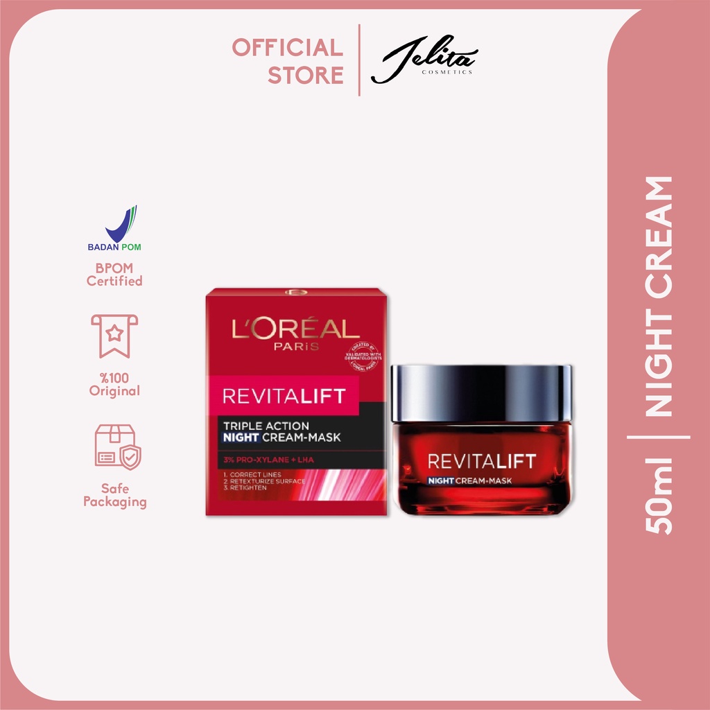 L'oreal Revitalift Triple Action Night Cream