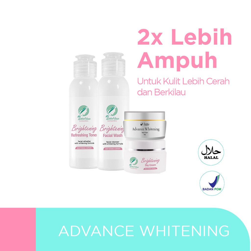 Keisha Almera Skincare Paket Advance Whitening