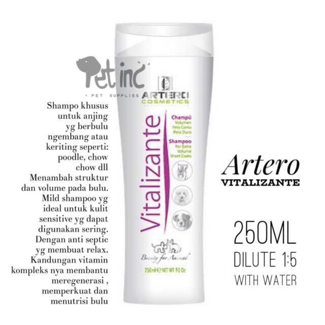 Artero Vitalizante Shampoo