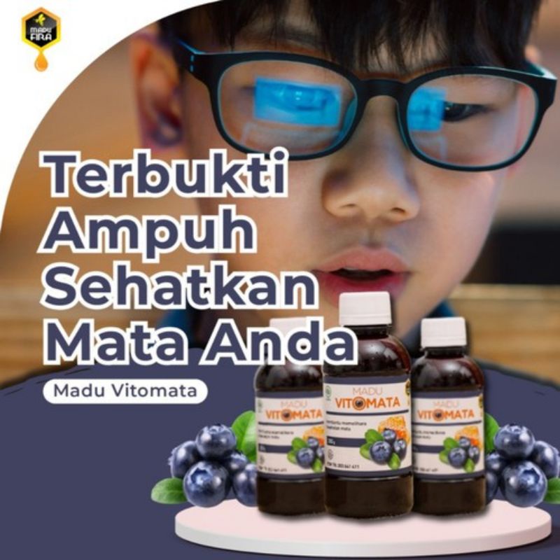

(BISA COD) MADU VITOMATA ASLI ORIGINAL MADU KESEHATAN MATA MINUS PLUS KATARAK GLUKOMA VITAMATA