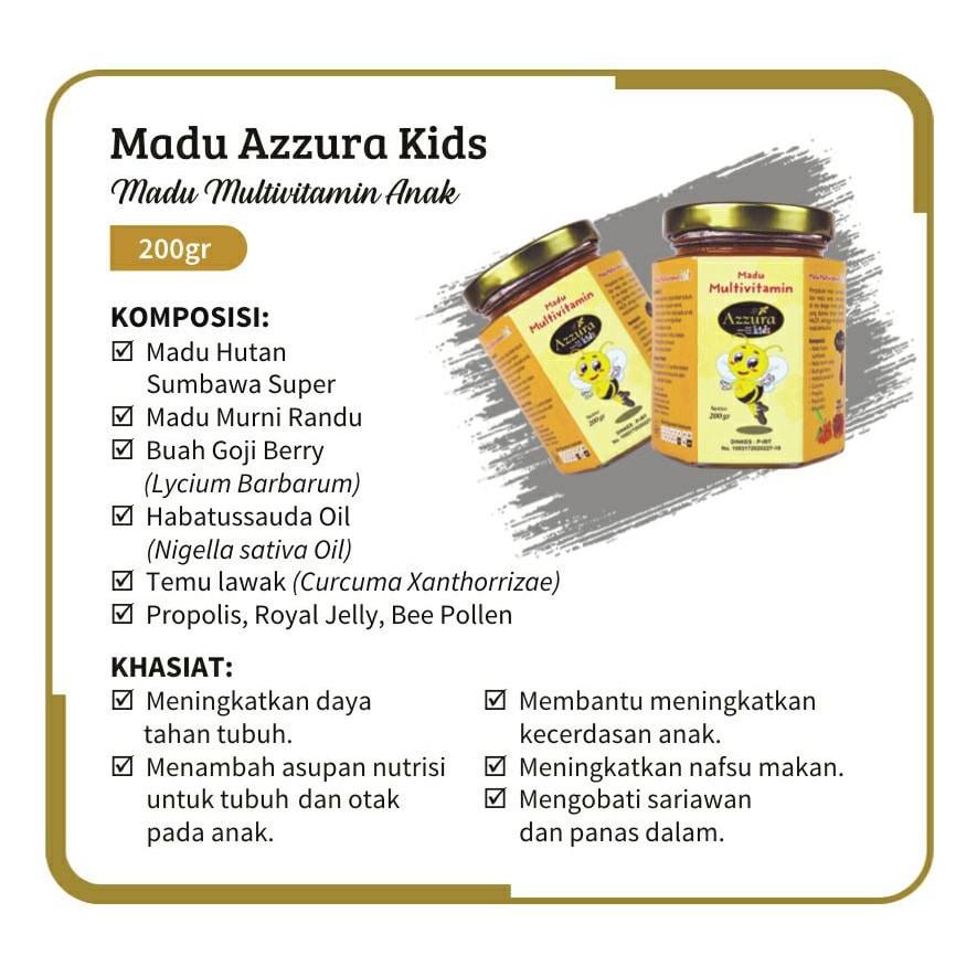 

Madu Kids - Madu Untuk Anak