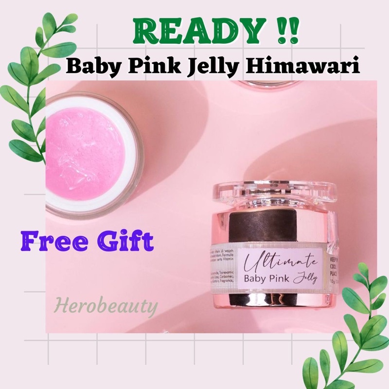 Ultimate Baby Pink Jelly Himawari Baby Pink Jelly BPOM aman Bumil busuim
