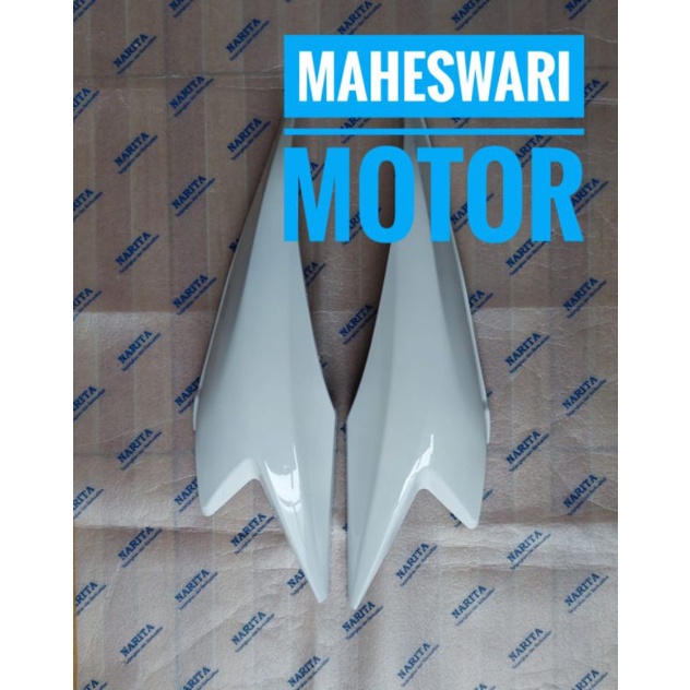 Cover body belakang Honda Blade Lama Putih.