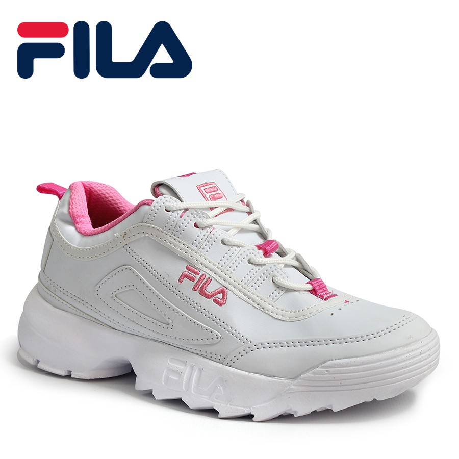 baby pink fila shoes