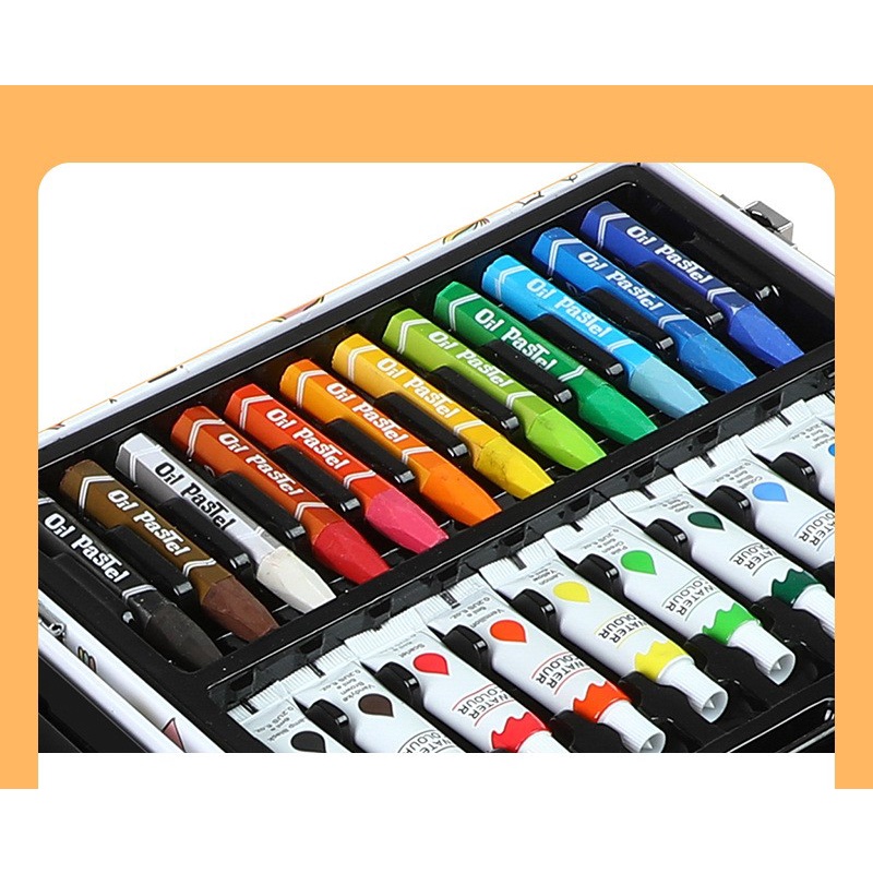 

RB Peralatan Gambar Warna Lukis ISI 54 / Krayon / Spidol / Pensil Warna / Cat Air Padat / Cake /