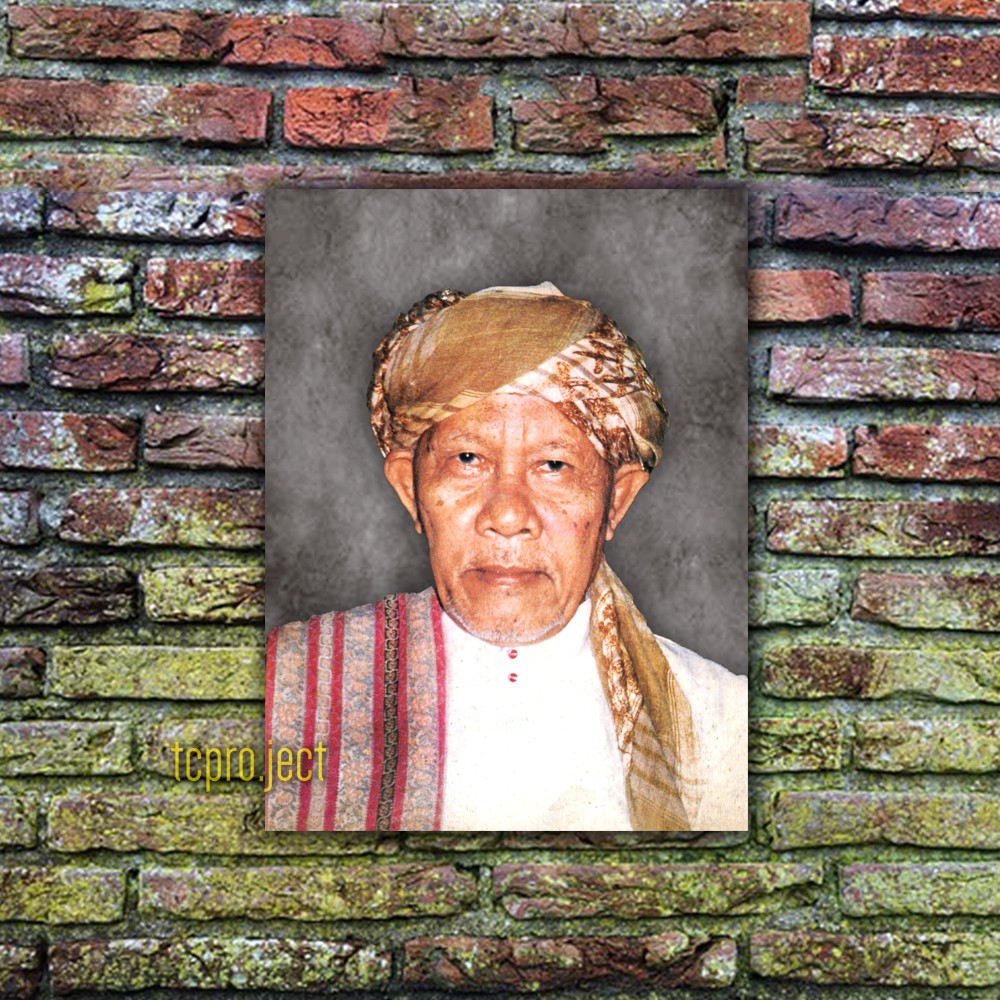 KH NOER ALI TOKOH POSTER - HIASAN DINDING POSTER KAYU