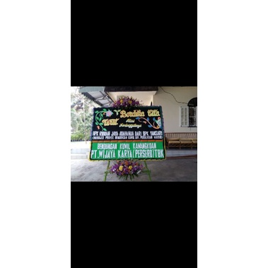 Karangan Bunga Papan Di Palembang Sterofom Bubga Segar Murah