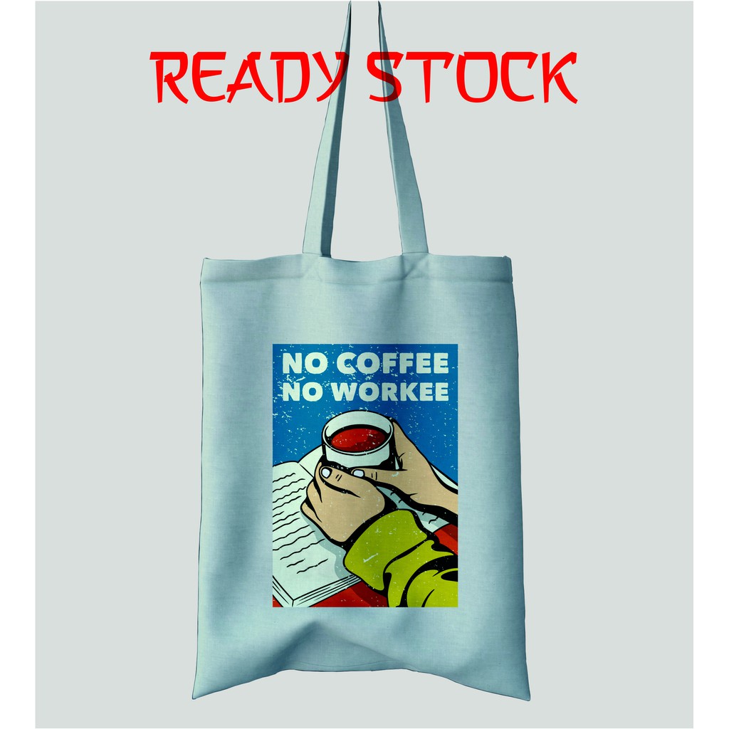 Totebag Premium - Canvas Drill - Bukan Blacu - Tas Fashion Wanita -  RS021