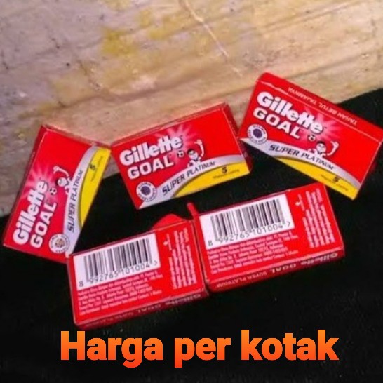 Silet gold gillete goal