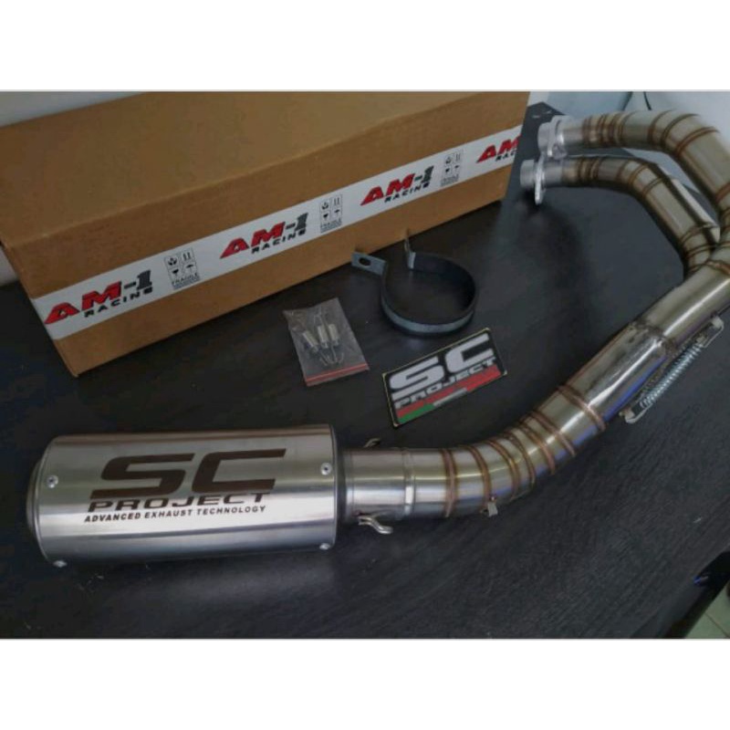 KNALPOT RACING ER6N ER6 SC PROJECT CRT TITAN PNP