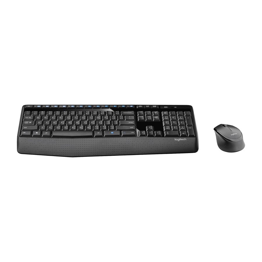 Keyboard Mouse Logitech Wireless Combo MK345 Original