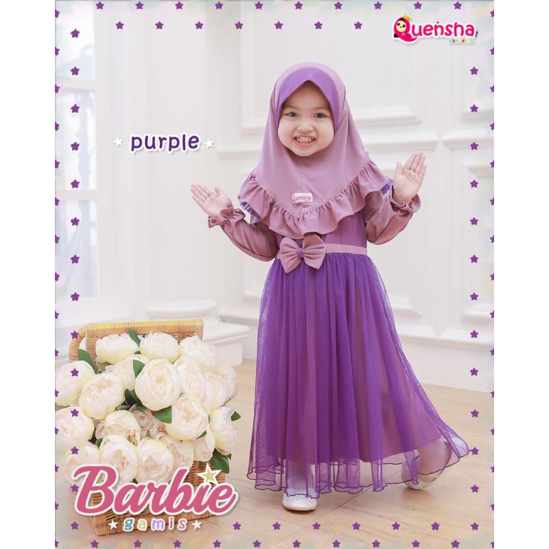 COD Gamis Barbie by Quensha / Gamis Anak / Gamis tutu Anak