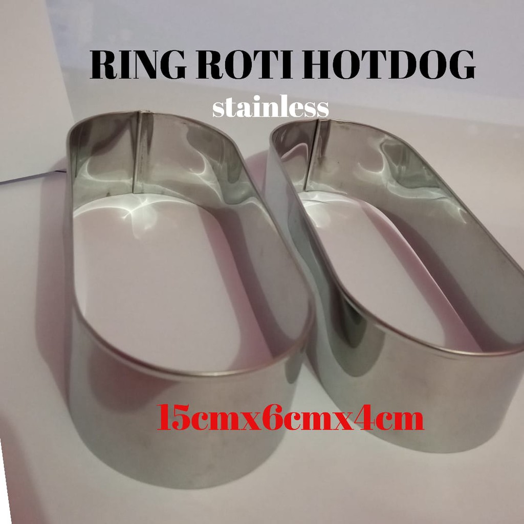 CETAKAN RING ROTI HOTDOG,RING ROTI BERBAHAN STAINLESS STEEL