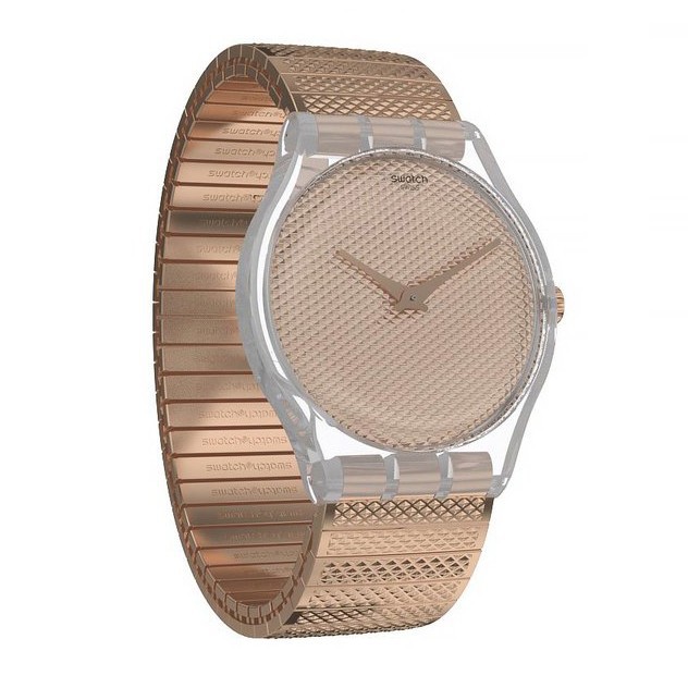 Jual SWATCH SUOK134A - Jam Tangan unisex - Poudreuse L - Rosegold  Indonesia|Shopee Indonesia