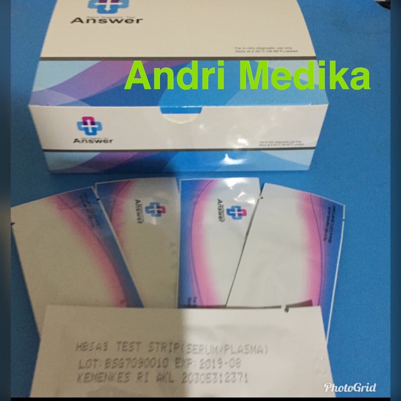HBSAG Strip ANSWER isi 50 Tes