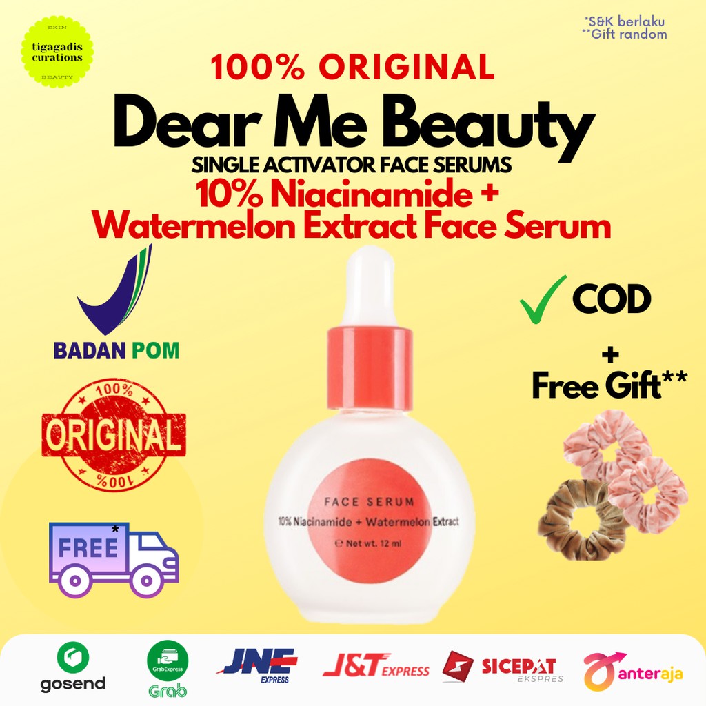 Dear Me Beauty 10% Niacinamide + Watermelon Extract Face Serum - 12 ML