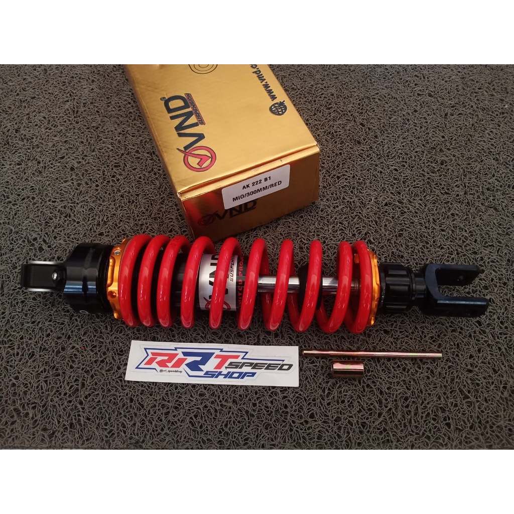 SHOCK MIO 300MM VND AK222 B1 DARK GREY &amp; RED