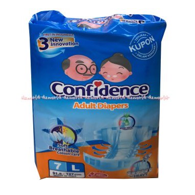 Jual Confidence Adult Diapers Popok Dewasa Pampers Untuk Orang Tua Size L Isi 7 Shopee Indonesia