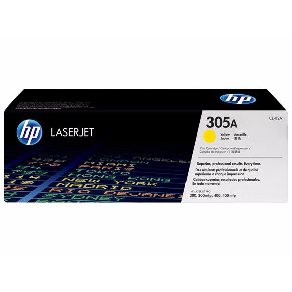 Toner Hp Laserjet (CE412A) Yellow 305A