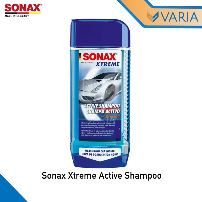 Sonax Xtreme Active Shampoo 500 ml 2 in 1 Car Wash Cuci Mobil