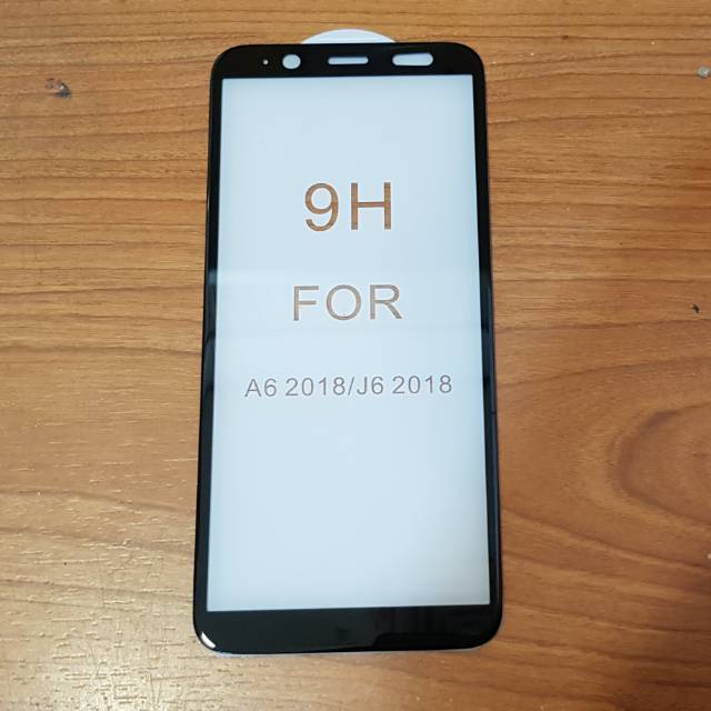 Tempered glass full samsung A6 2018/ J6 2018 full tempered glass