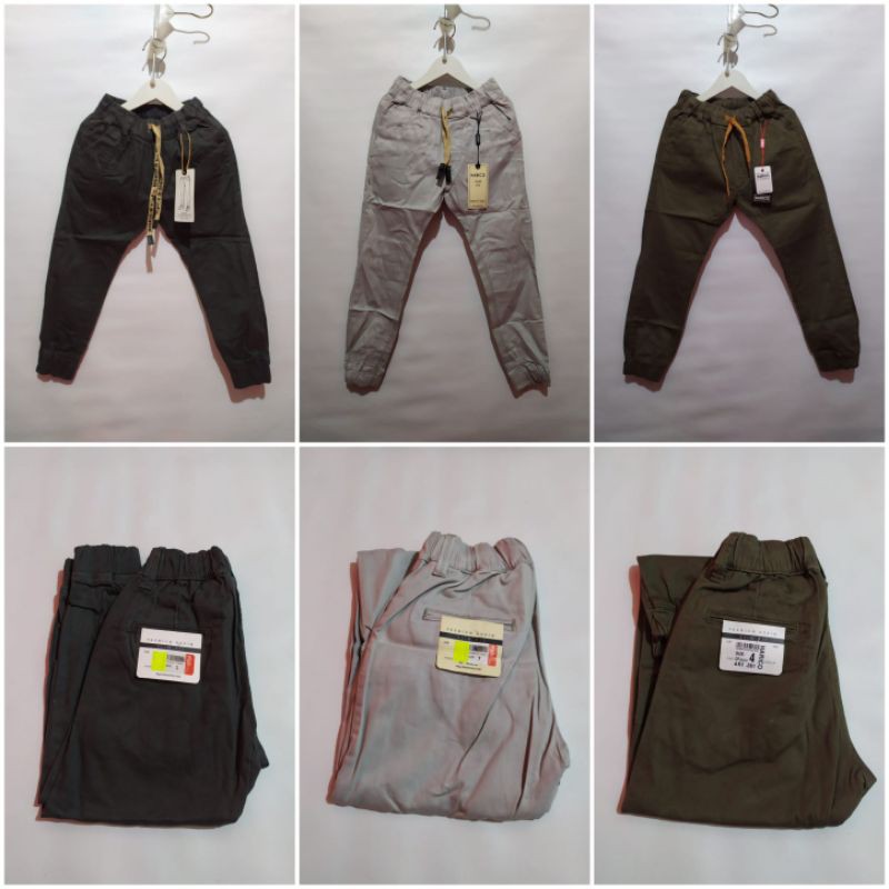 CELANA CHINO JOGGER ANAK HARICO