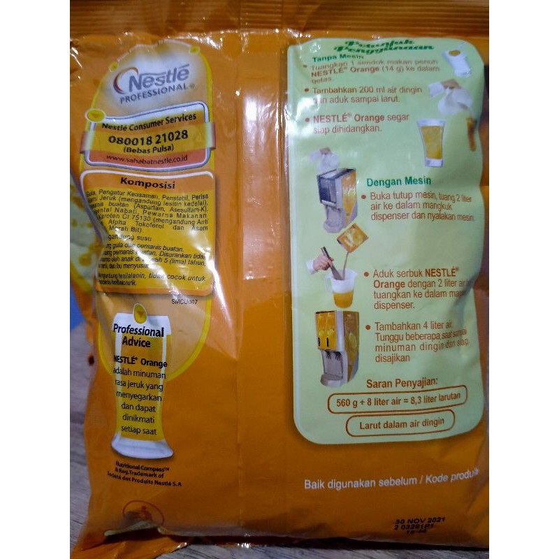 

Ay00! Nestle Orange 560 Gr Exp Date Jan 2026