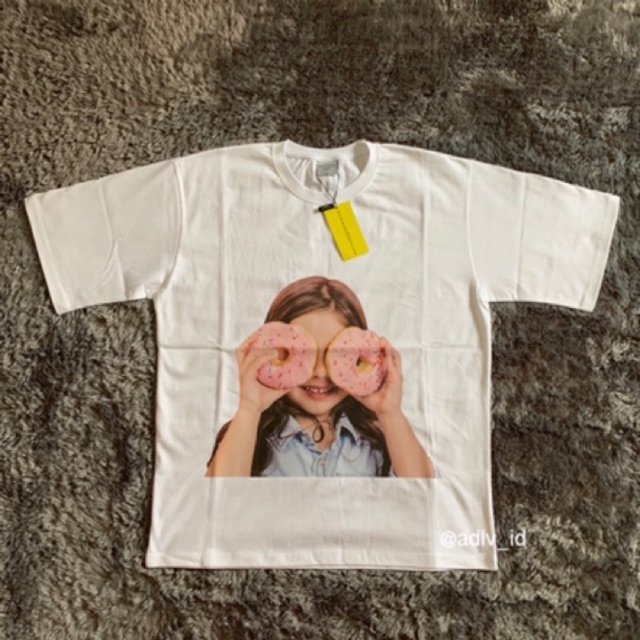 ACME DE LA VIE ADLV BABY FACE SHORT SLEEVE TEES WHITE DONUTS 3