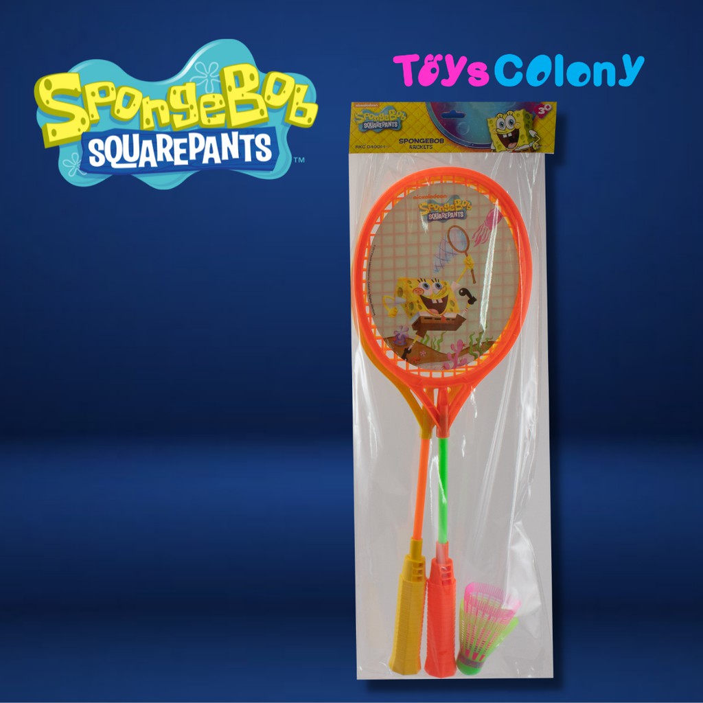 Mainan Anak/Raket Mainan/Raket Spongebob/RKC04001-1