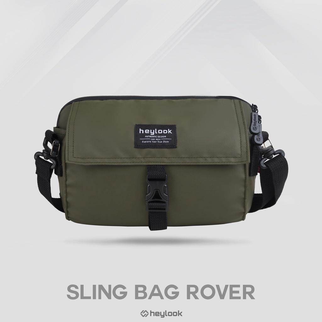 Handbag Pria Clutch Pria Anti Air Sling Pouch Tahan Air Rover 2 in 1 Bisa Selempang Tas Tangan Waterproof Pria Wanita