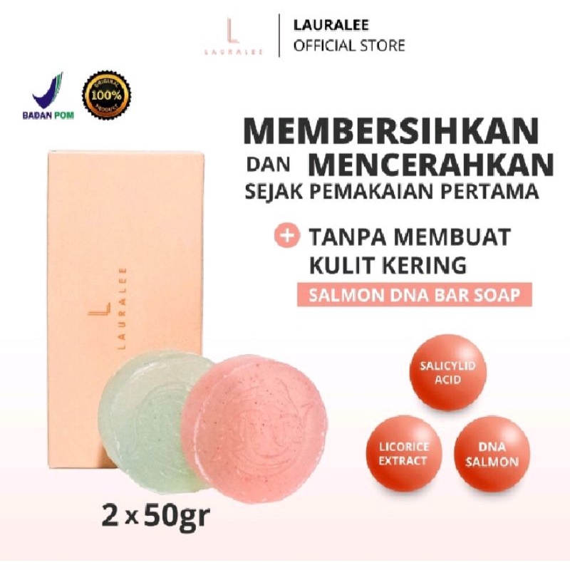 Lauralee Salmon DNA Soap Bright & Acne