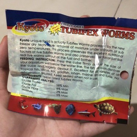 CACING KERING TUBIFEX KERING DRIED TUBIFEX WORM WORMS