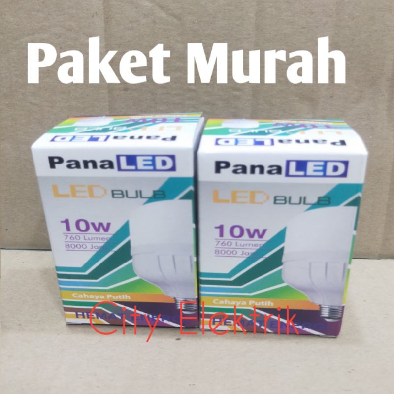 Lampu LED Murah Super Terang 10 Watt / Led Murah ( Paket 2pc )