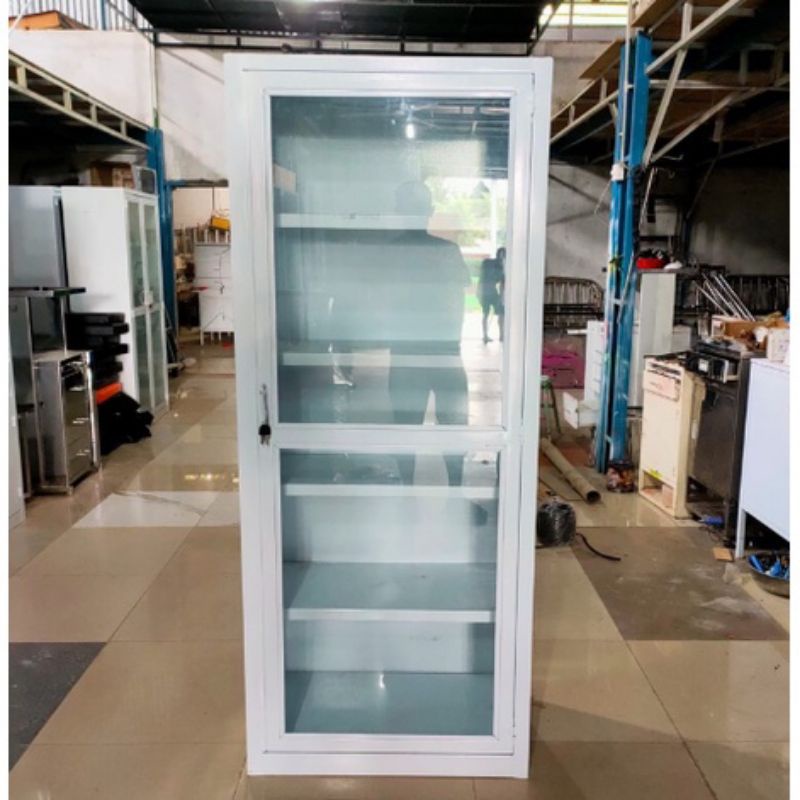 Lemari 1 pintu besi / lemari instrumen 1 pintu / lemari obat 1 pintu