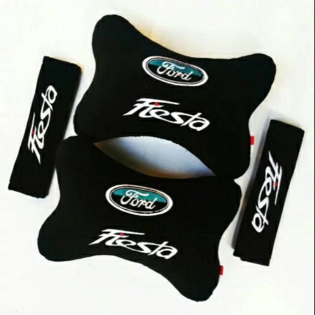 Bantal aksesoris interior mobil Ford fiesta