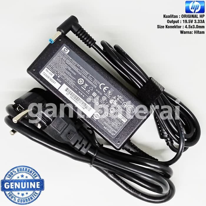 Adaptor Charger Laptop Hp Pavilion Envy 19.5V - 3.33A 4.5x3.0mm Ori