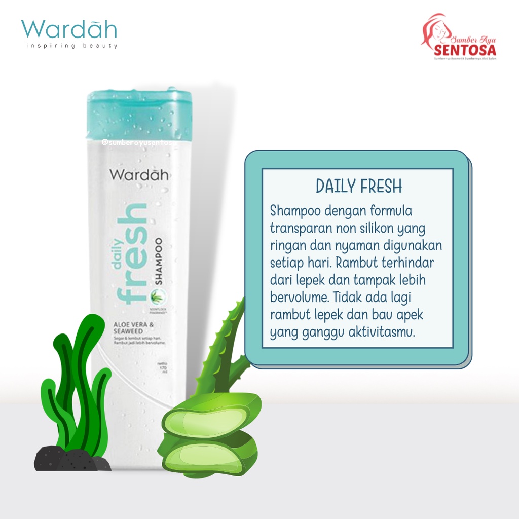 WARDAH SHAMPOO 170ML