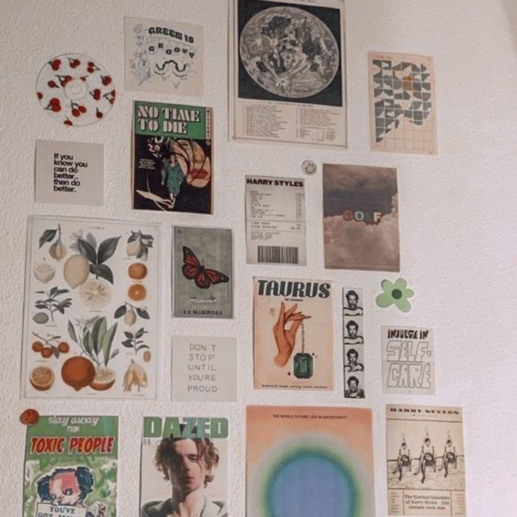 Poster Aesthetic A5/ Hiasan Dinding/ Pajangan Dinding