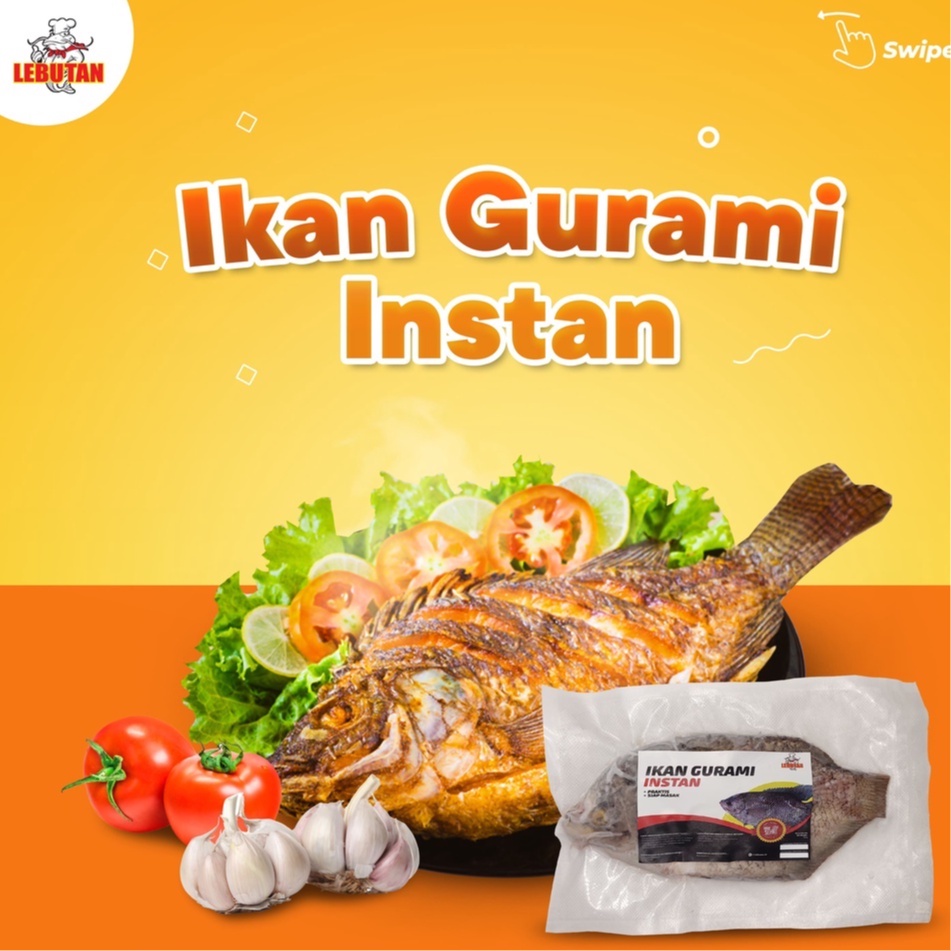 

LEBUTAN - Ikan Gurami (Gurame) Instan - 420gram