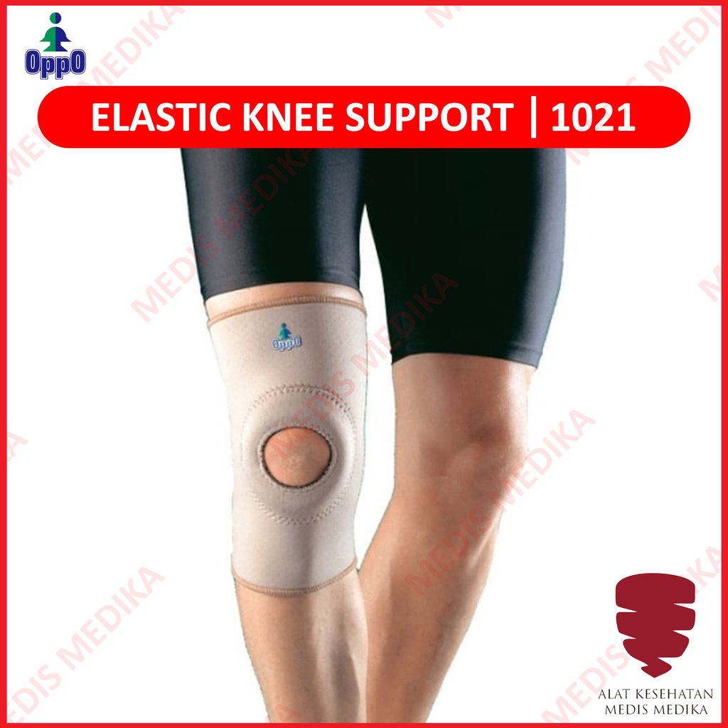 Support Oppo Elastic Knee Support 1021 Stabilizer Dekker Penyangga Lutut Deker