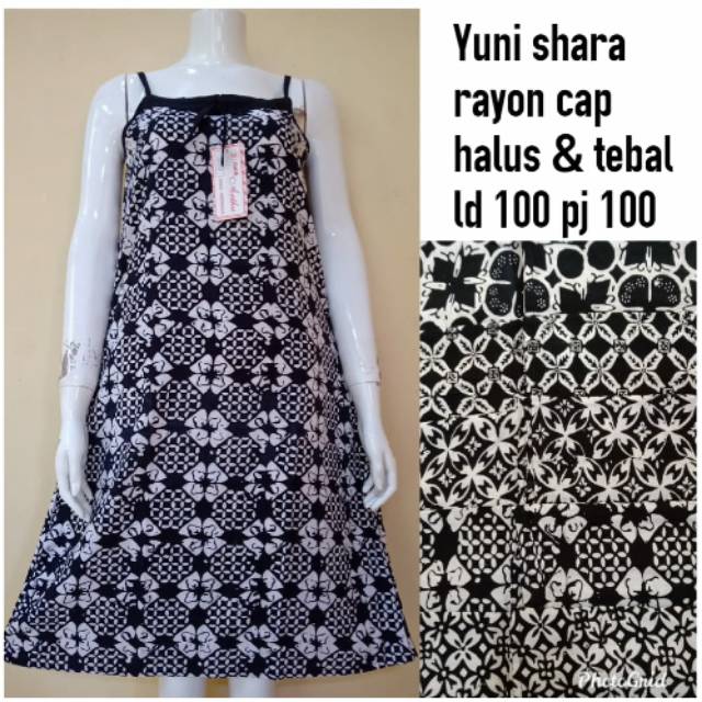 Daster Tali Satu Kelengan / Monokrom Seksi