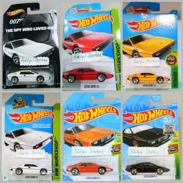 hot wheels james bond series