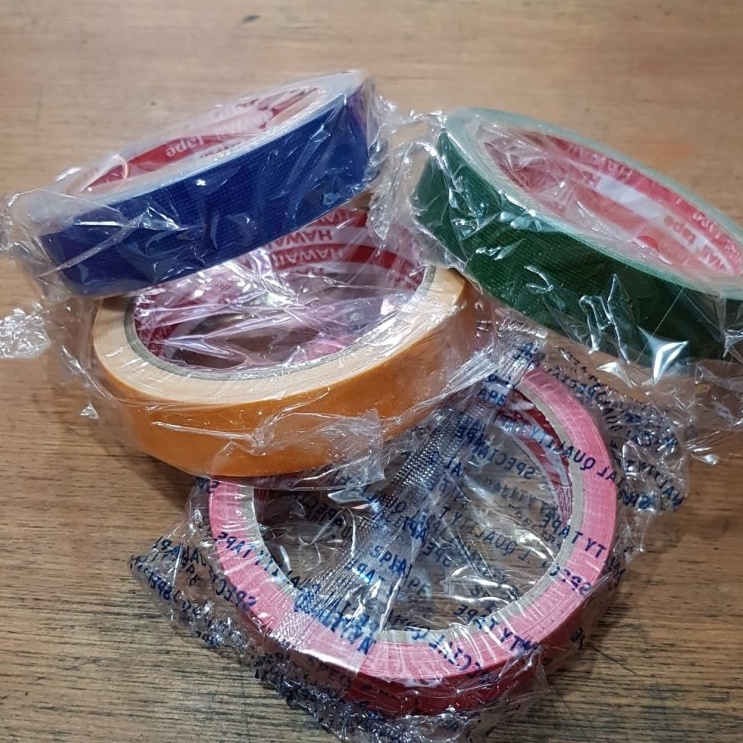 

Lakban kain linen duck tape Cloth Tape jilid 1inch 36mm
