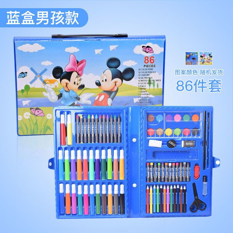

Set stationery watercolor crayon - Set mewarnai anak