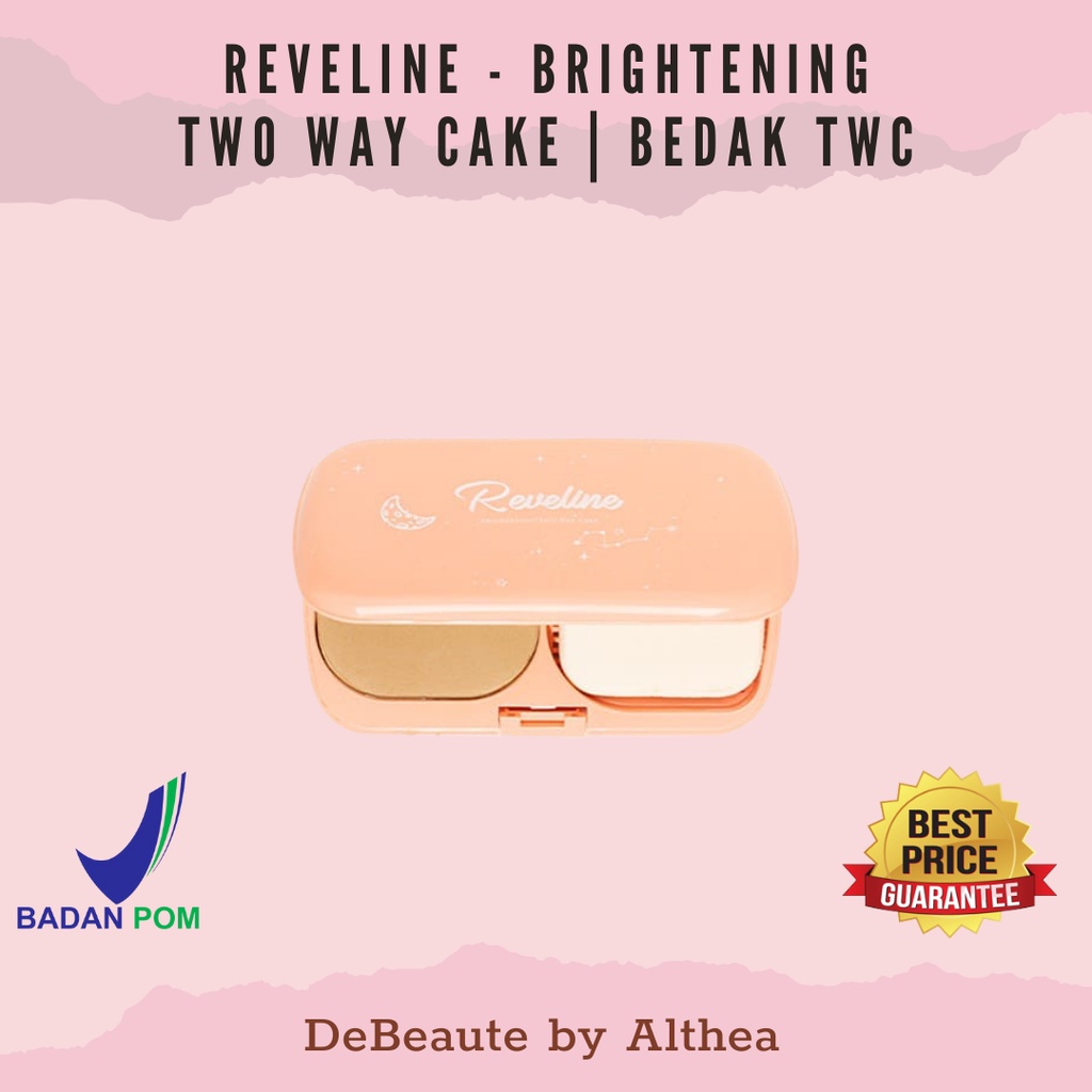 Reveline Brightening Two Way Cake | Bedak TWC