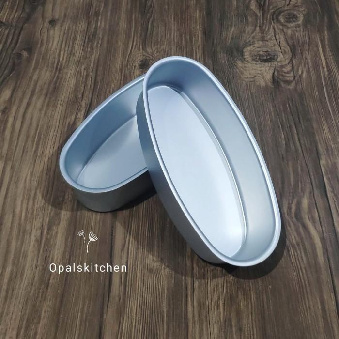 Cheese Cake Pan Oval/Loyang Cheese Cake Oval/Loyang Tanpa Sambungan