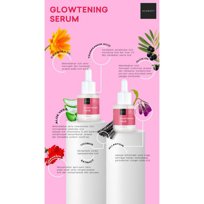 SCARLETT GLOWTENING SERUM ORI